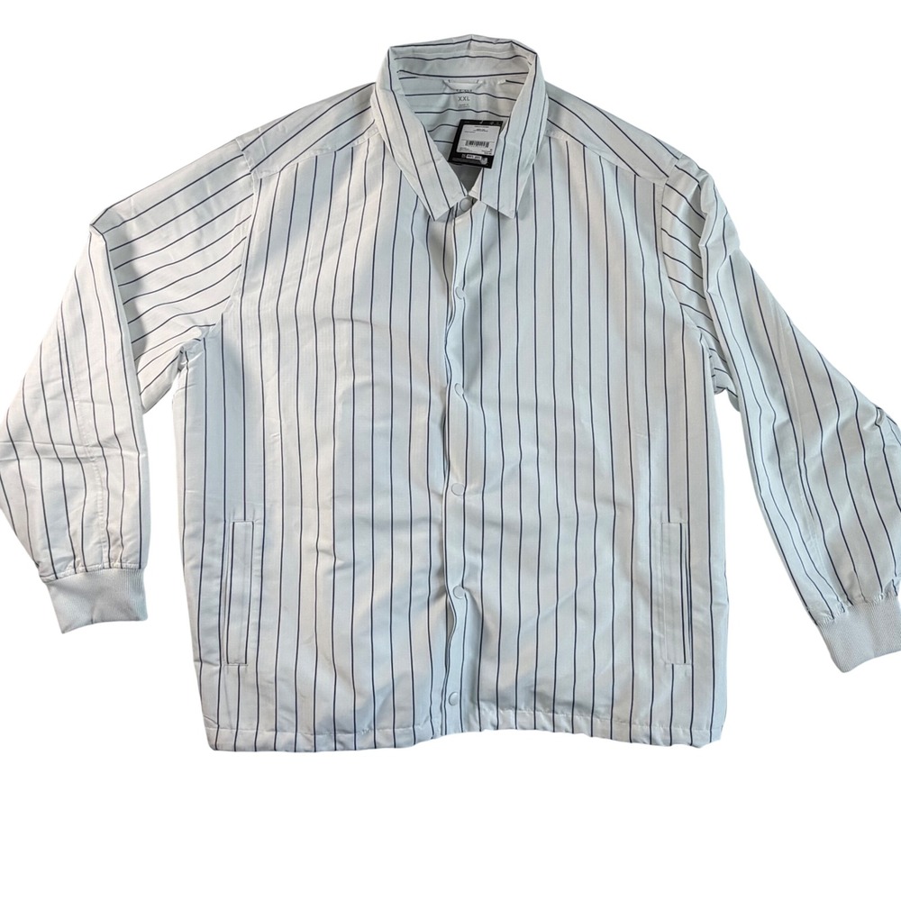 Dick's Sporting Goods Mens‎ Pinstripe Water Repellent Coach Jacket XXL